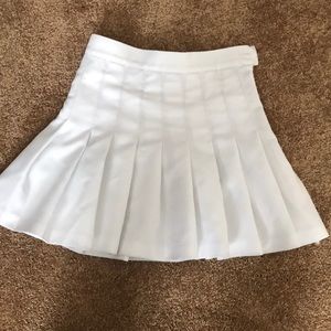 White Skater Skirt